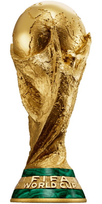 Gold FIFA World Cup trophy